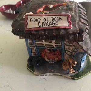 Clay works blue sky good old dogs garage house